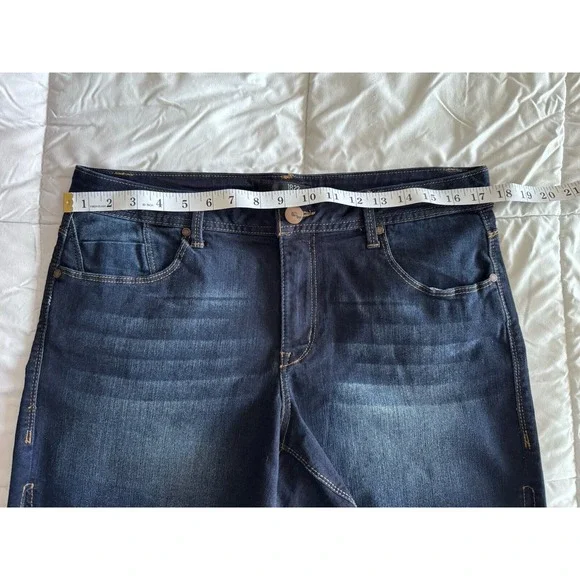 1822 Denim Women's Jean Shorts Size 14 Blue Cut Off New With Tags - Picture 3 of 11